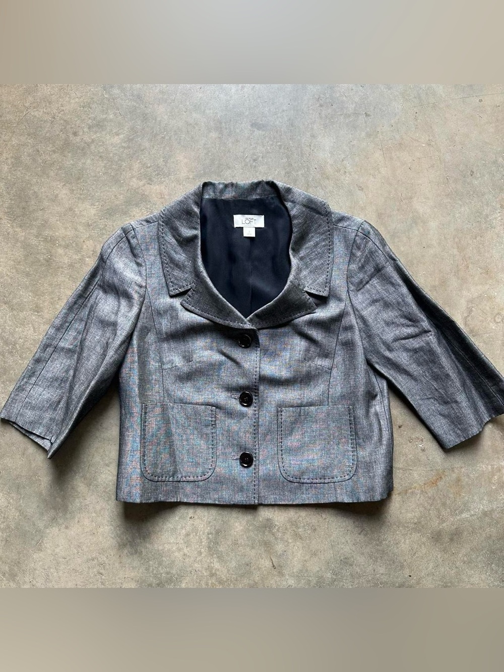 Loft short blazer jacket